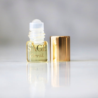 Coral Perfume Oil Concentrate Mini Rollie by Sage - The Sage Lifestyle