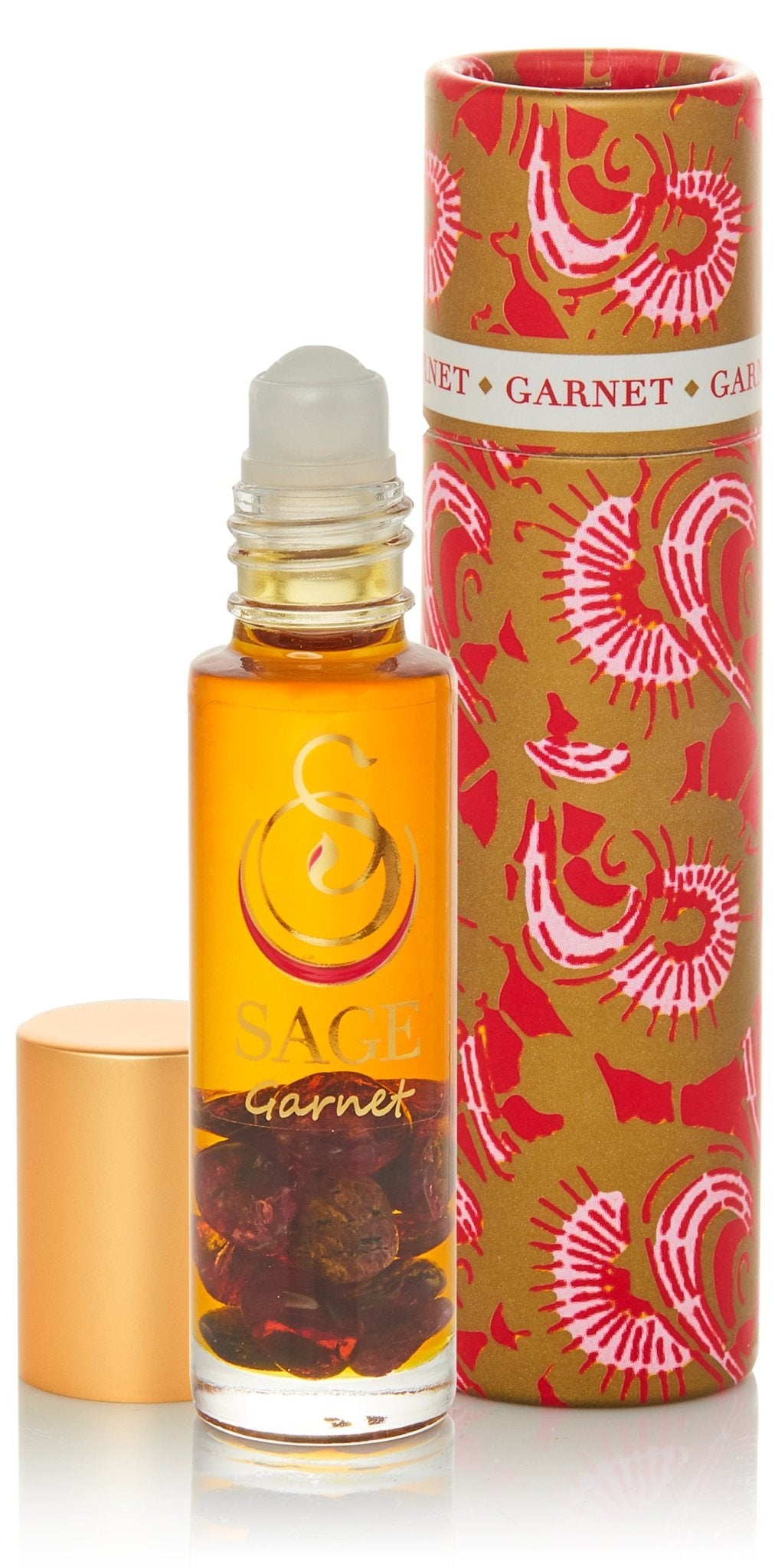 Garnet &amp; Amethyst Perfume Roll-On | Floral| Sage Lifestyle – The 